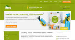 Desktop Screenshot of homecleaning.nl